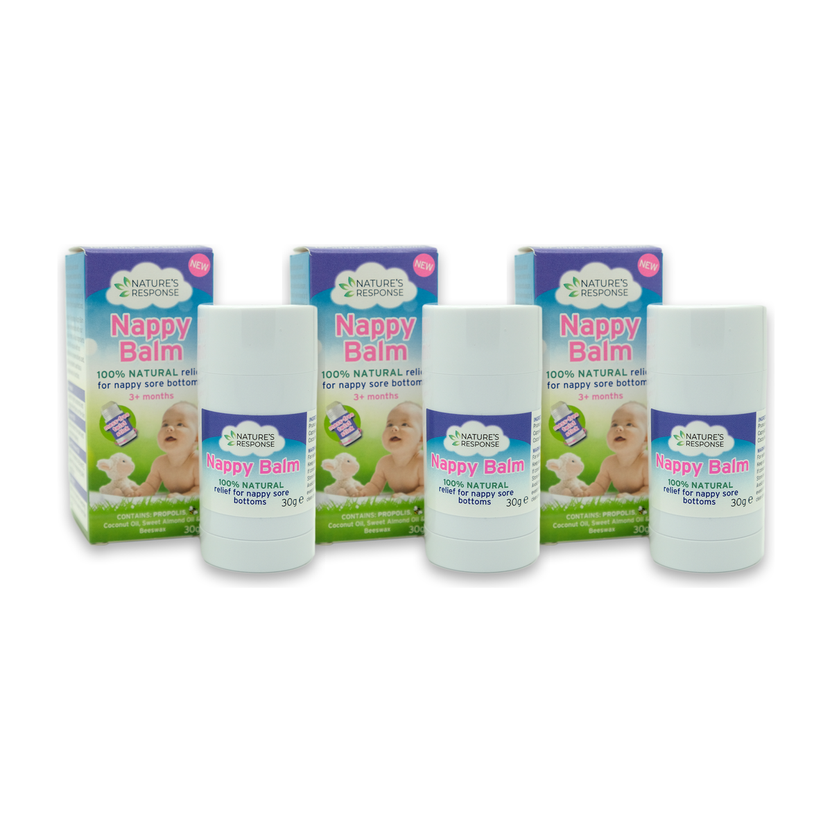 Nappy Balm (3 pack)